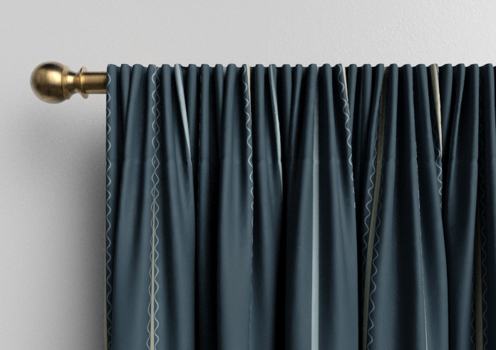 The British Stripe Co. Alfred, Polzeath No.1 - Made to Measure Curtains - Image 9